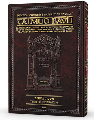 Daf Yomi Edition French Talmud [Safra Ed.]