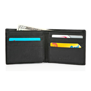 Suvelle Men's Bifold RFID Leather Wallet