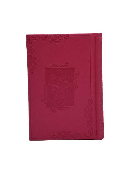 Siddur Medium Pocket Size - Sefard - Pu - Two Tone Hot Pink