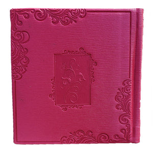 Siddur Album Size - Pu Hot Pink