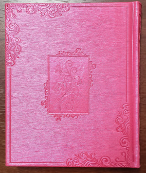 Tehillim With Tfilos Ibakushos - Pu - Hot Pink