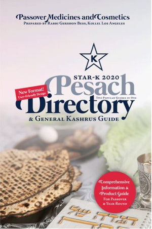 Rabbi Bess / Star- K Passover Guide 2020