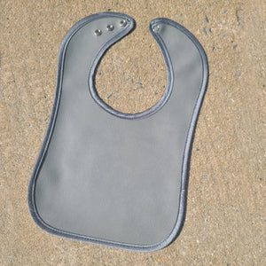 PU Leather Bib True Crocodile