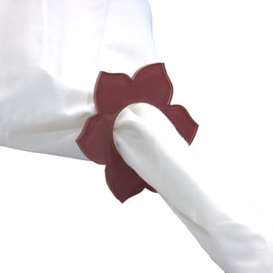 Flower Lucite Napkin Ring