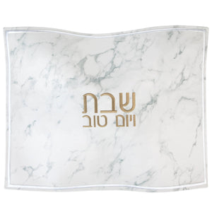 PU Leather Challah Cover Marble