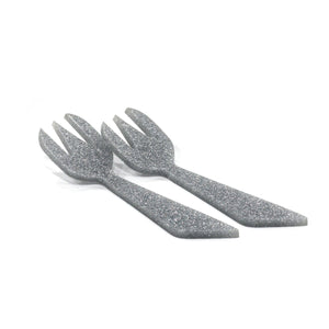 Salad Servers Small Diagonal 2