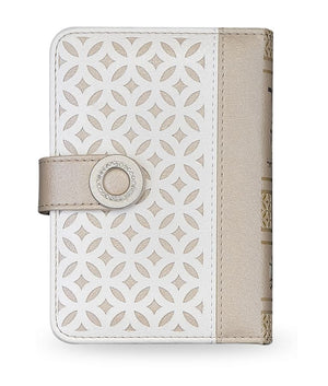 Siddur with Lacey Design sefarad beige