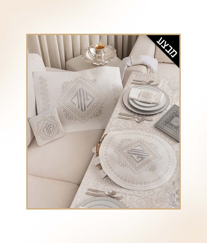 Pesach Set Diamond Model Silver