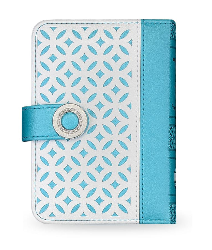 Siddur with Lacey Design sefarad turquoise