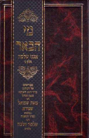 Avnei Shlomo (Hebrew)