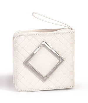 Mini Zipper Tehillim – Diamond white